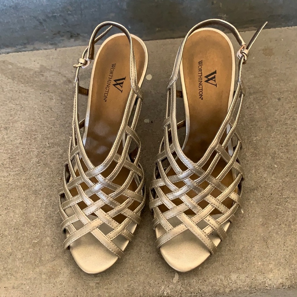 Worthington Women's Strappy Heeled Sandals